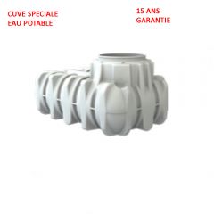 CUVE PLATINE SPECIALE EAU POTABLE (source) 1500 litres REF 390600